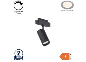 12W Schienenspot für 48V Stromschiene R35 Magnetic Line Neutralweiß 0-10V Dimmbar
