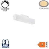 20W Strahler 10-flammig für 48V Stromschiene R35 Magnetic Line Weiß Warmweiß 0-10V Dimmbar