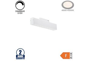 20W Strahler 10-flammig für 48V Stromschiene R35 Magnetic Line Weiß Neutralweiß 0-10V Dimmbar