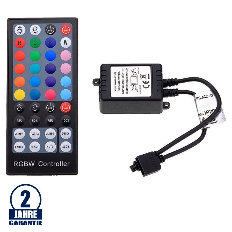 LED RGBW Controller - Set IR