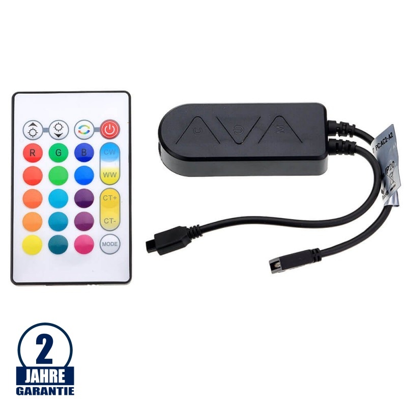 LED RGB+CCT Tuya Smart Controller - Set IR