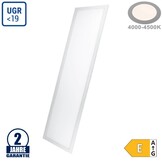 36W 120x30cm LED Panel 100Lm/W UGR19 Neutralweiß