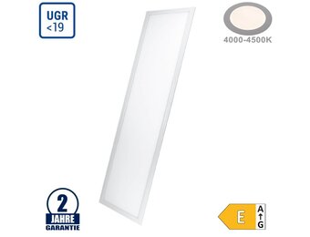 36W 120x30cm LED Panel 100Lm/W UGR19 Neutralweiß