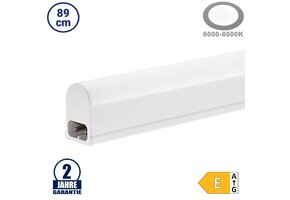 9,6W LED T5 Röhre mit Gehäuse 89cm Kaltweiß