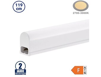 13W LED T5 Röhre mit Gehäuse 119cm Warmweiß
