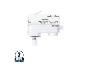 Leuchtenadapter für 3 Ph. Stromschienensystem weiß