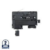 Leuchtenadapter für 3 Ph. Stromschienensystem schwarz