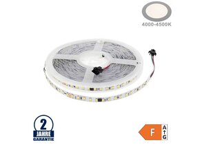 120SMD/m 10W/m 24V Digital LED Streifen Neutralweiß 5m Rolle