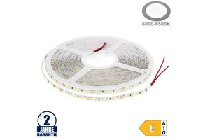 120SMD/m 9W/m 24V LED Streifen 2835 Kaltweiß 20m Rolle