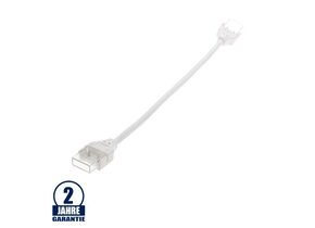 Flexibler Verbinder spritzwassergeschützt für SMD LED Streifen 10mm