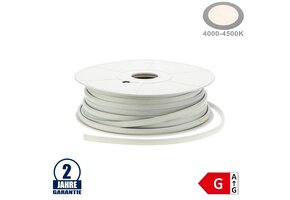 288SMD/m 10W 230V LED COB Streifen Wassergeschützt Neutralweiß 1m