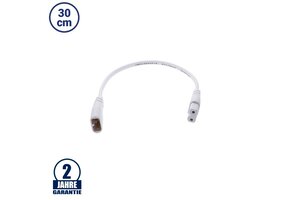 30cm Verbindungskabel für T5 Röhre mit Gehäuse 230V