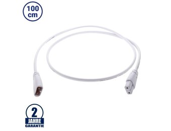 100cm Verbindungskabel für T5 Röhre mit Gehäuse 230V
