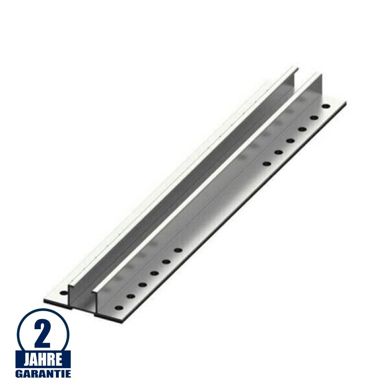 Montageprofil für Solarpanels 70x22x380mm