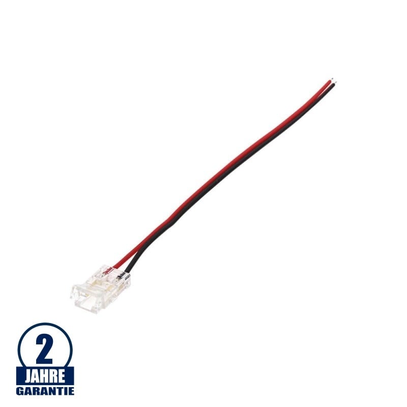 Anschluss für COB LED Streifen 8mm