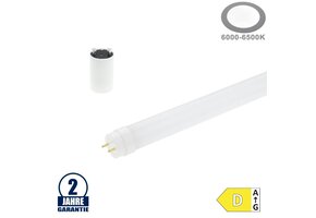 22W LED T8 Röhre 150cm Kunststoff HL mit Starter Kaltweiß