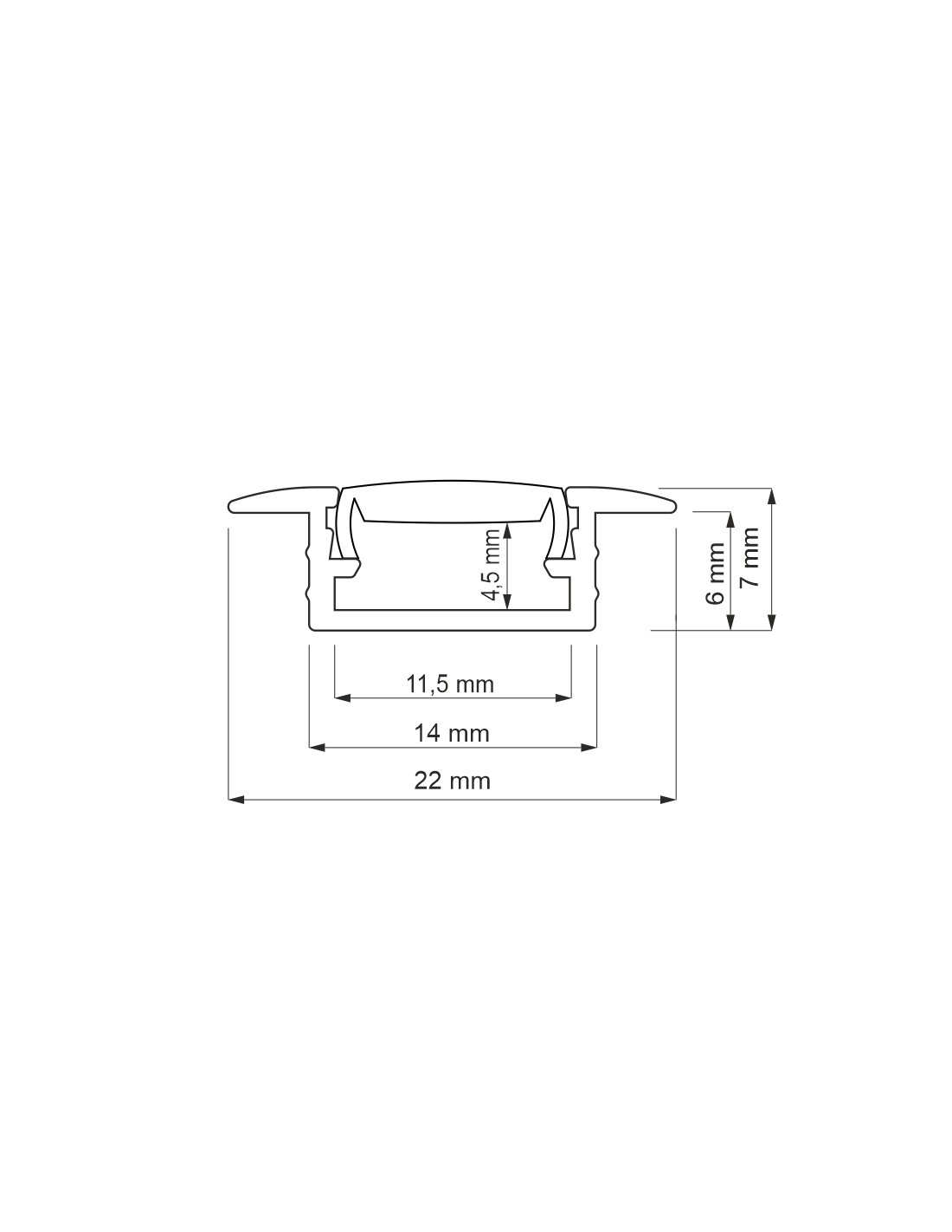 Aluprofil INLINE MINI XL