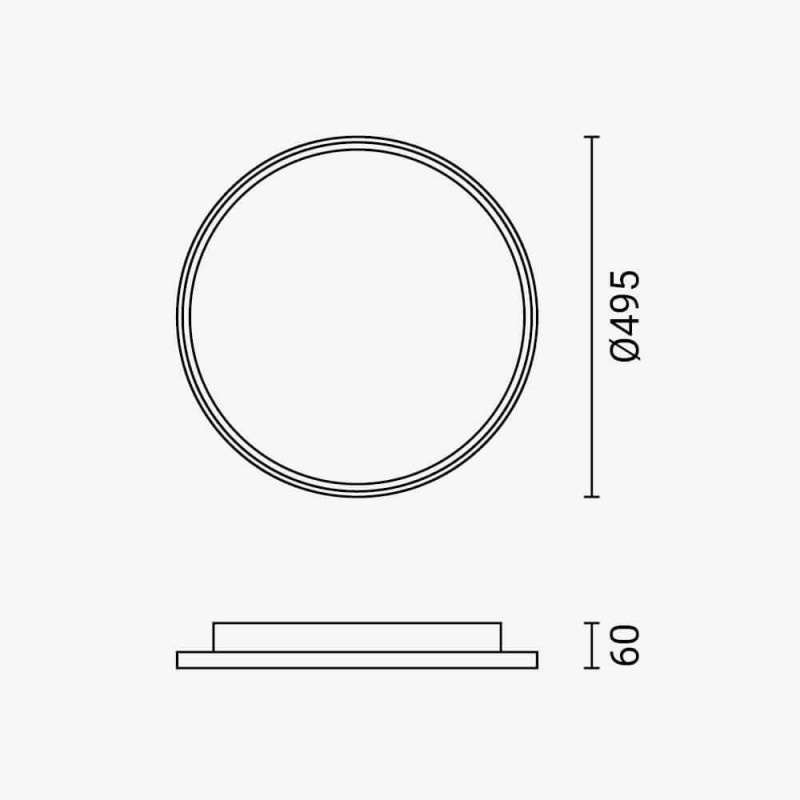 78W LED Deckenleuchte Kinderzimmer Rund CCT