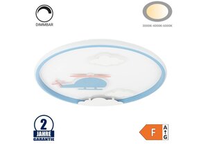 78W LED Deckenleuchte Kinderzimmer Rund CCT