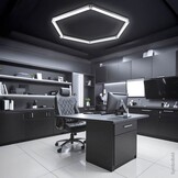 42W LED Hexagon Deckenleuchte