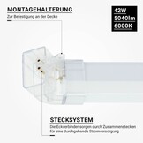 42W LED Hexagon Deckenleuchte