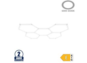 192W LED Hexagon Deckenleuchte 5-teilig