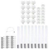 280W LED Hexagon Deckenleuchte 8-teilig