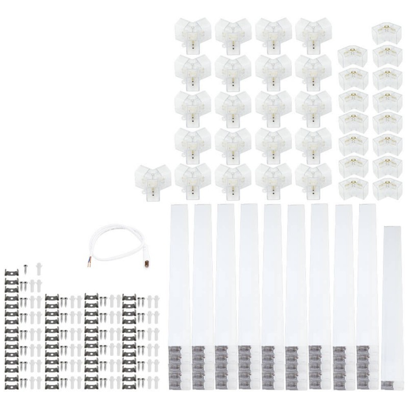 385W LED Hexagon Deckenleuchte 11-teilig