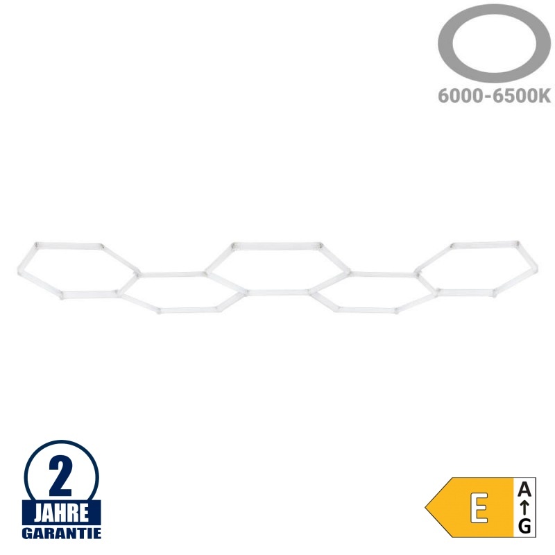 203W LED Hexagon Deckenleuchte 5-teilig
