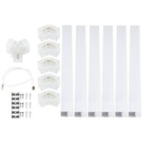 203W LED Hexagon Deckenleuchte 5-teilig