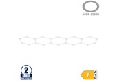199W LED Hexagon Deckenleuchte 5-teilig