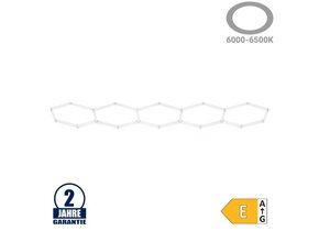 199W LED Hexagon Deckenleuchte 5-teilig