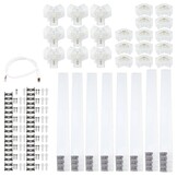 199W LED Hexagon Deckenleuchte 5-teilig