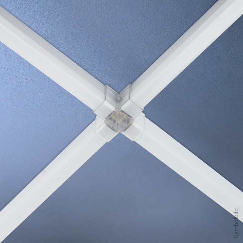 X-Verbinder für Hexagon-Leuchtensystem