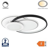 84W LED Deckenleuchte 3-teilig CCT