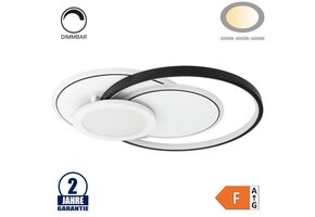 84W LED Deckenleuchte 3-teilig CCT