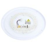 24W LED Deckenleuchte Weiß Holzoptik CCT