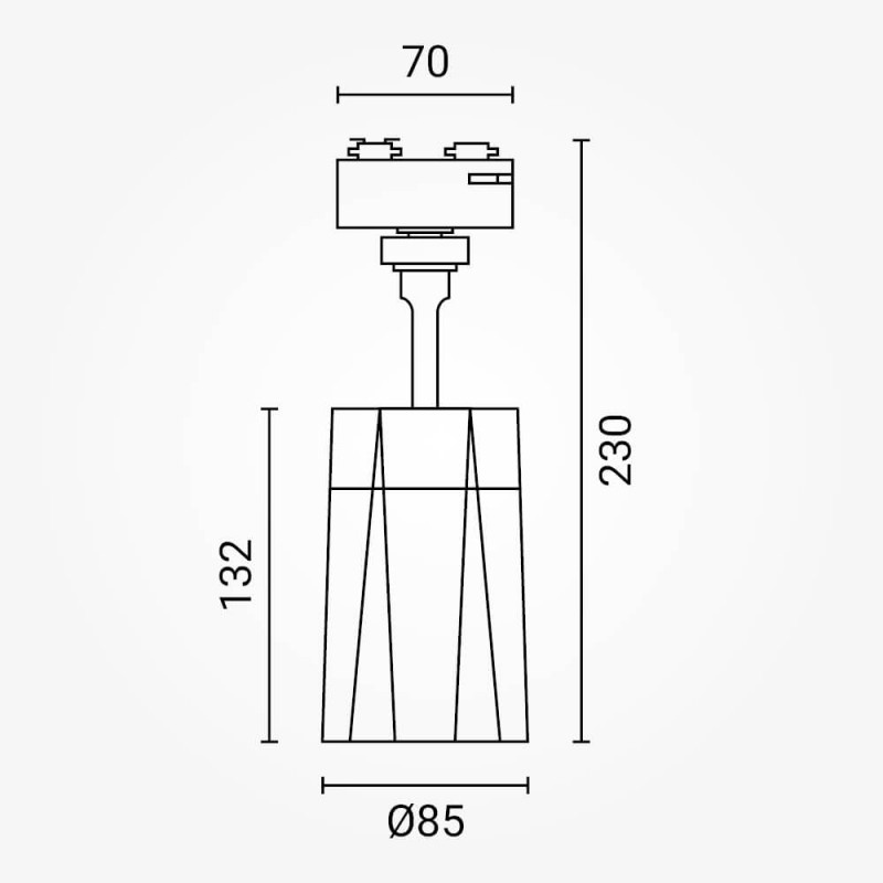 11W 1Ph. Schienenstrahler RGB mit Lautsprecher