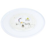 36W LED Deckenleuchte Silber CCT