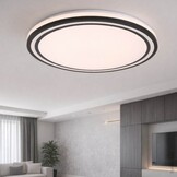 36W LED Deckenleuchte Schwarz CCT