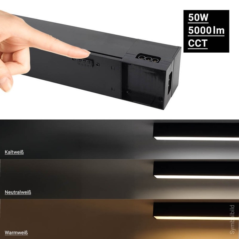 50W LED Linearleuchte CCT IP20 - Link