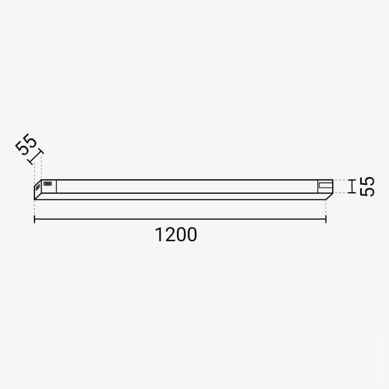 50W LED Linearleuchte CCT IP20 - Link