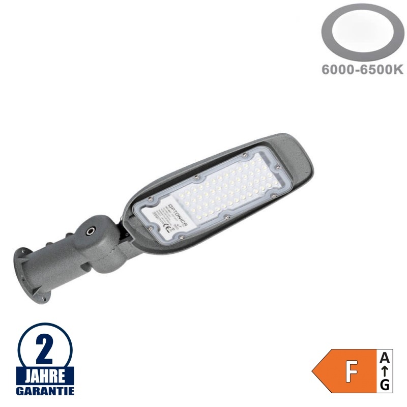 30W LED Straßenleuchte Kaltweiß IP65