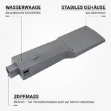 180W LED Straßenleuchte Professional Moso 5700K