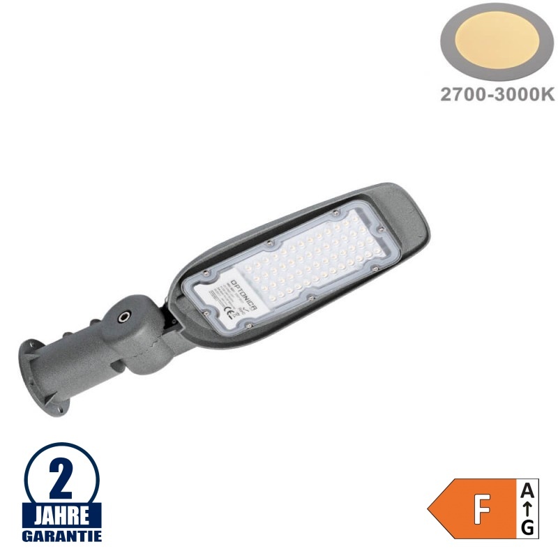 20W LED Straßenleuchte Warmweiß IP65
