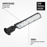 30W LED Straßenleuchte Premium 4000K IP65