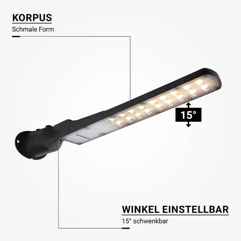 50W LED Straßenleuchte Premium 4000K IP65