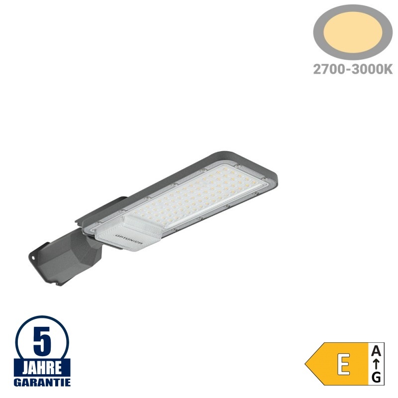 50W LED Straßenleuchte Professional HL Warmweiß IP65