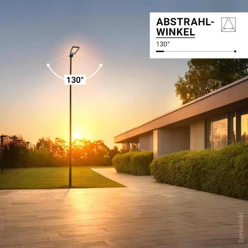 50W LED Straßenleuchte Professional HL Warmweiß IP65