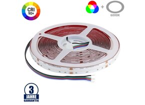 896 SMD/m 16W/m 24V Professional LED Streifen RGBW COB 5m